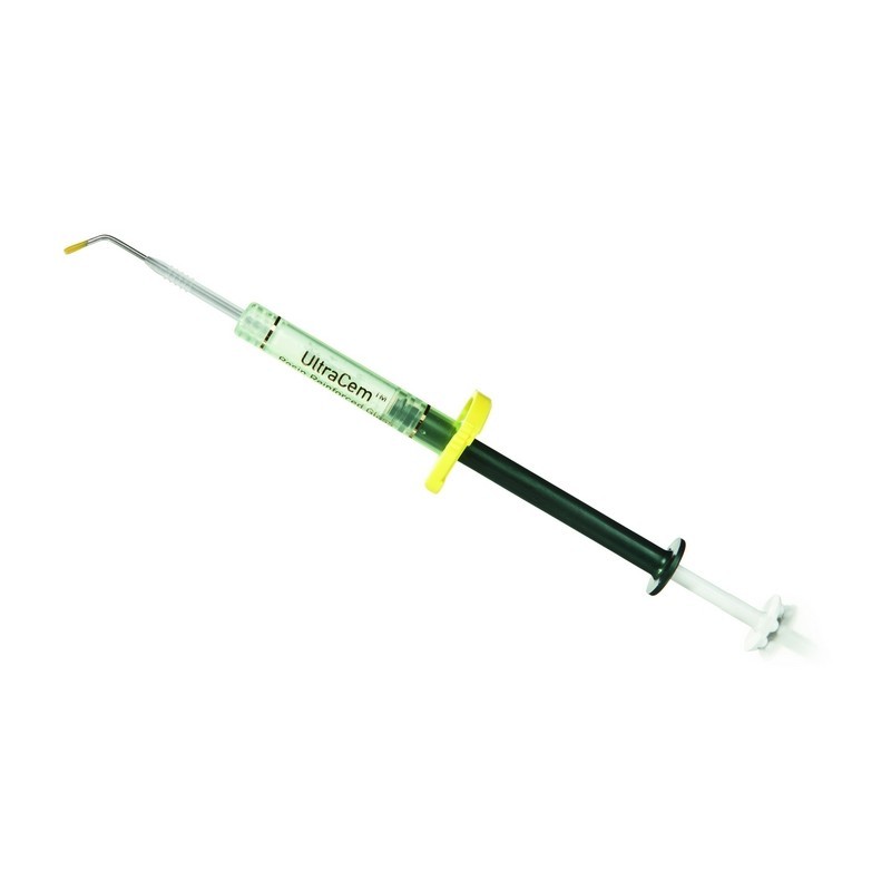 Цемент для фиксации непрямых реставраций из металла UltraCem SpeedMix Syringe (20 шприцев по 0,3 г) Цемент для фиксации непрямых реставраций из металла UltraCem SpeedMix Syringe (20 шприцев по 0,3 г)