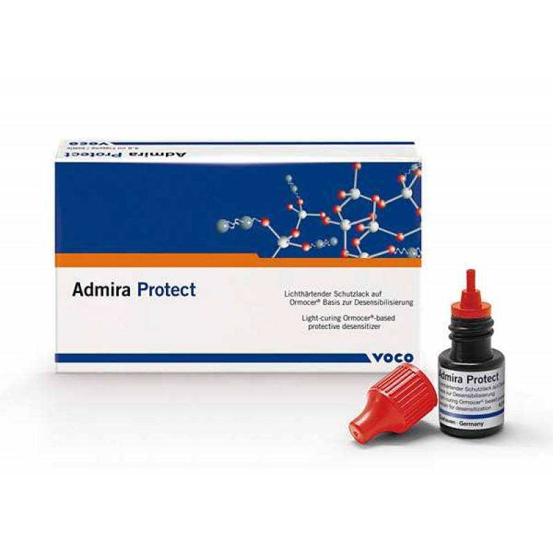 Лак защитный светоотверждаемый для десенсибилизации Admira Protect (4,5 мл, принадлежности) Лак защитный светоотверждаемый для десенсибилизации Admira Protect (4,5 мл, принадлежности)