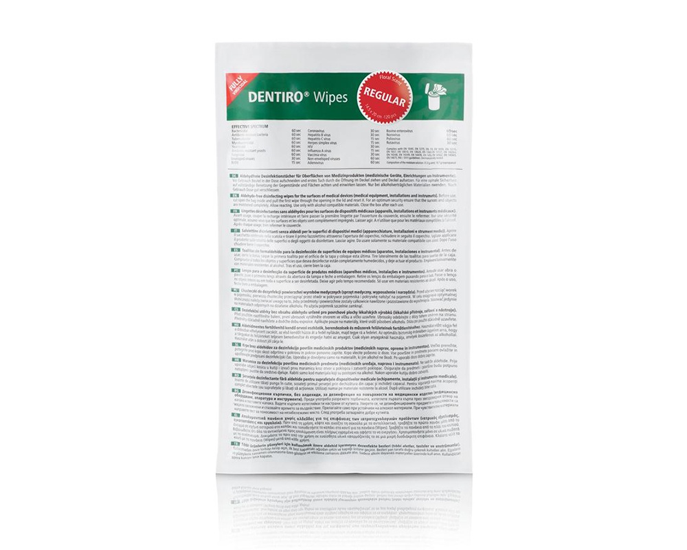 Дезинфицирующие салфетки - DENTIRO® Wipes (Запасной блок) Дезинфицирующие салфетки - DENTIRO® Wipes (Запасной блок)