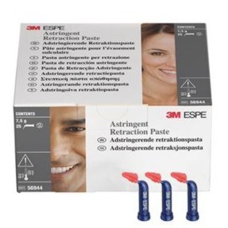 Паста ретракционная кровоостанавливающая 3М ESPE Astringent Retraction Paste (25 капсул) Паста ретракционная кровоостанавливающая 3М ESPE Astringent Retraction Paste (25 капсул)