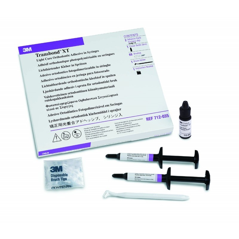 Адгезив для фиксации брекетов Transbond XT (шприцы 2 шт., по 4 г) Адгезив для фиксации брекетов Transbond XT (шприцы 2 шт., по 4 г)
