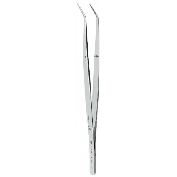 Анатомический пинцет изогнутый, 16 см 0600-17 Анатомический пинцет изогнутый, 16 см 0600-17