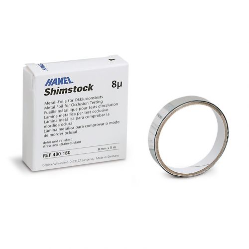 Фольга для окончательной проверки Hanel Shimstock Foil 8 мкм (8 мм x 5 м)