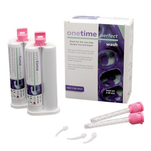 Слепочный материал одноэтапный Onetime perfect (корригирующий слой, 2 шт. по 50 мл)