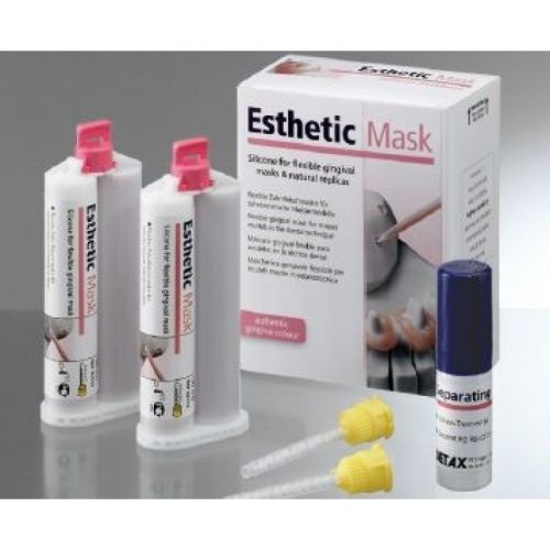 Силикон для десневых масок в Automix2-картриджах Esthetic Mask (набор, 2 шт. по 50 мл)