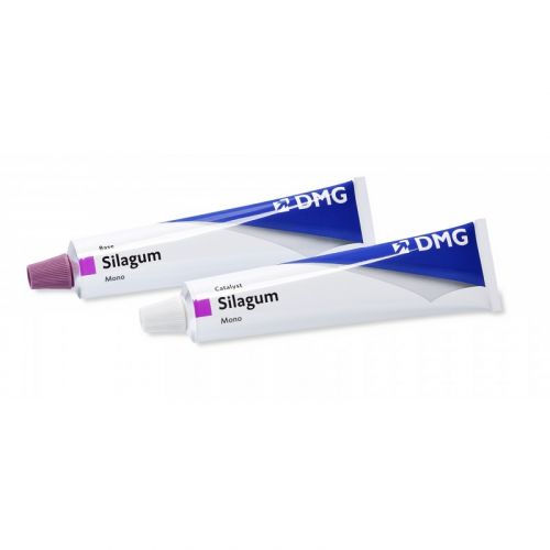 Материал оттискной монофазный на основе А-силикона Silagum-Mono (2 тюбика по 135 мл)