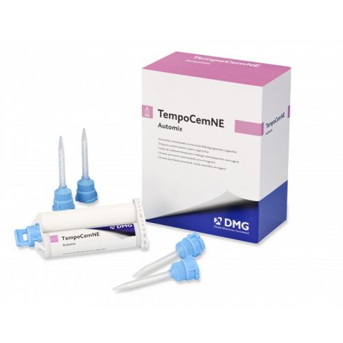 Цемент для временной фиксации без эвгенола TempoCem NE-Automix (картридж 60 г, насадки)