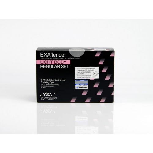 Материал слепочный силиконовый гидрофильный GC EXA’lence Putty Standard Package (набор)