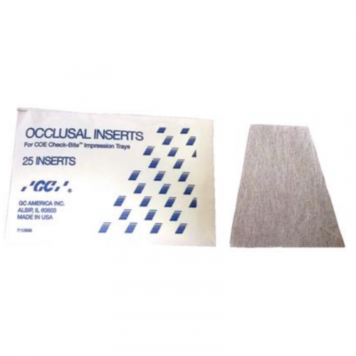 Мембраны для двойных слепочных ложек GC Occlusal Inserts (25 шт.)