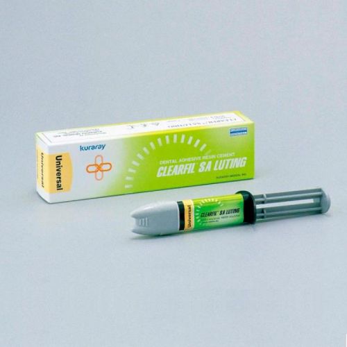 Цемент самоадгезивный двойного отверждения для фиксации Clearfil SA Luting Trial Universal (1,2 мл + 1,2 мл)