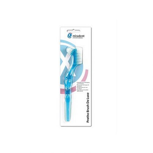 Щётка с эргономичной ручкой для чистки протезов Protho Brush De Luxe