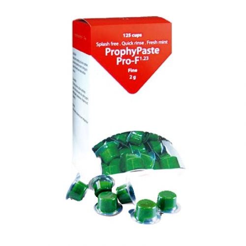 Паста профилактическая для снятия зубного налета ProphyPaste Pro-F123 (125 шт. по 2 г)