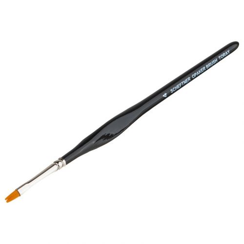 Кисть из синтетического волоса для опака Scheftner Opaker Brush Toray