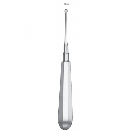 Кюрета стоматологическая Kerpel 1127/2 (14 см, диаметр 3,25 мм)