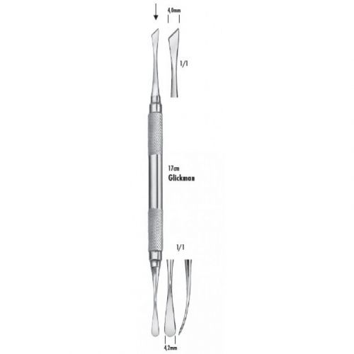 Стоматологический распатор Glickmann LS1864/24G (17 см, 4,2 мм, 4,0 мм)