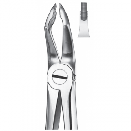 Экстракционные щипцы для верхних моляров M117 (малая модель)