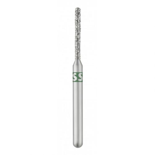 Стоматологический бор алмазный цилиндрической формы с закругленным концом TDA (5 шт.)