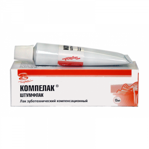 Лак зуботехнический компенсационный Компелак-S (15 мл)
