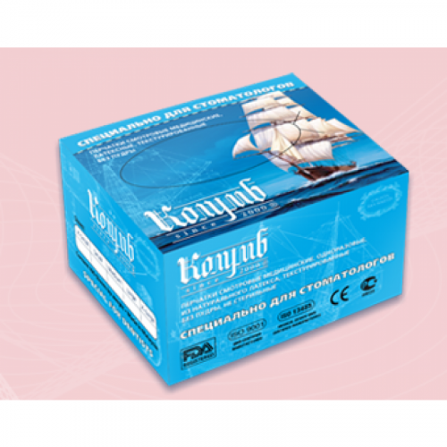 Перчатки латексные Колумб
