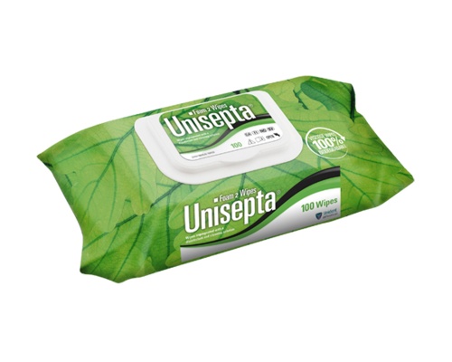 Дезинфицирующие салфетки - Unisepta Foam 2 Wipes