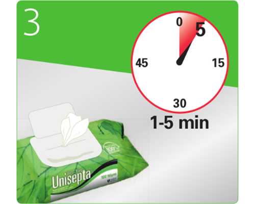 Дезинфицирующие салфетки - Unisepta Foam 2 Wipes