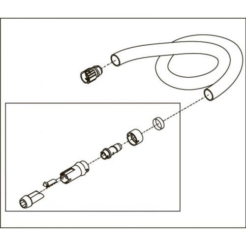 Шланг слюноотсоса SALIVA EJECTING TUBE